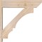 Ekena Millwork Balboa Slat Smooth Outlooker, Douglas Fir, 7 1/2"W x 32"D x 32"H OUT08X32X32BOA06SDF - alternate 4